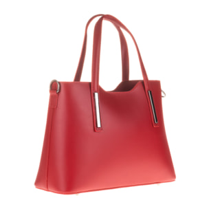 Cannobio Bolso tote Mujer.Piel auténtica Ruga