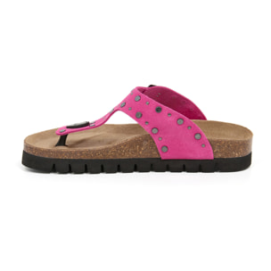 Sandalia Plataforma Fucsia Mujer BILLOWY ROSA