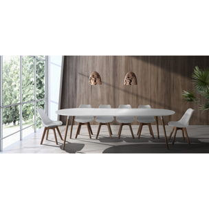 Tomasucci table EGO WOOD Blanc