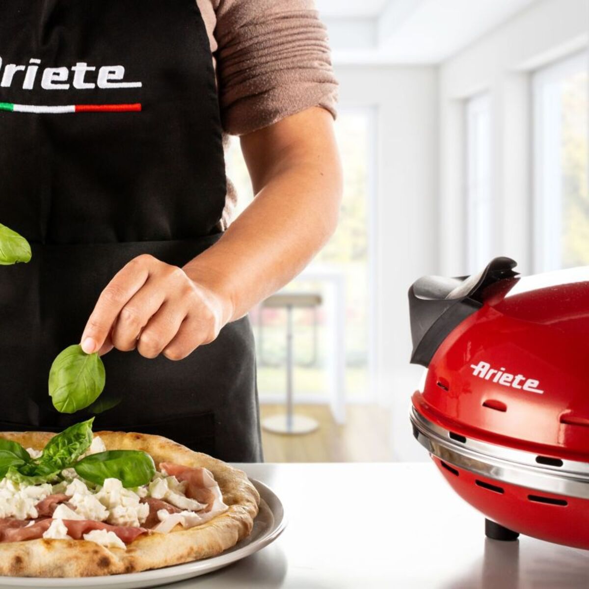 Four à pizza électrique ARIETE Da Gennaro 909ROUGE