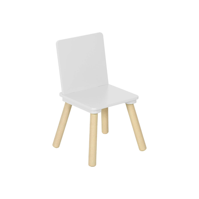 Table rectangulaire enfant bois de pin 4 assises JUDITH