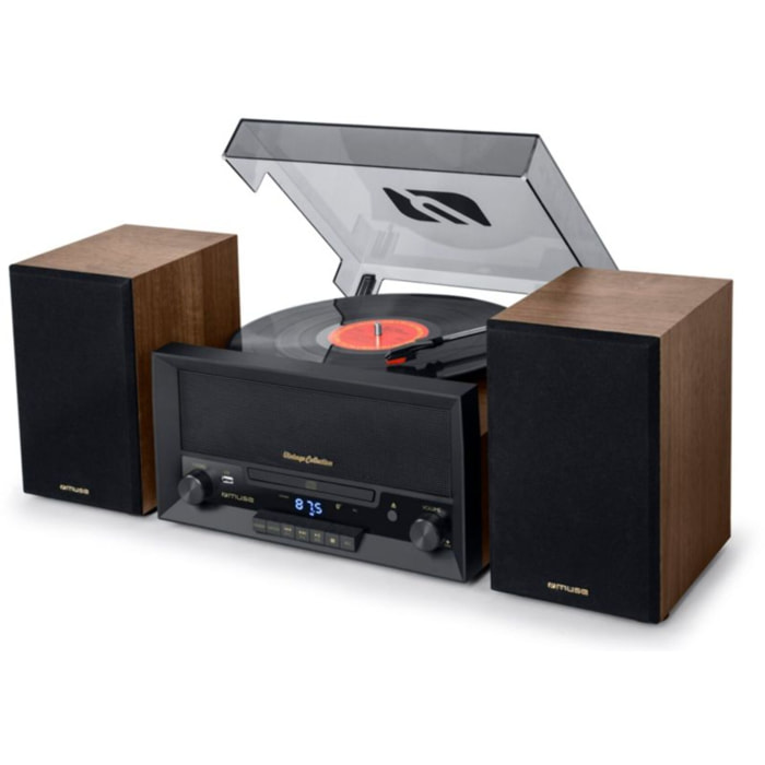 Platine vinyle MUSE MT-120 BT Bois