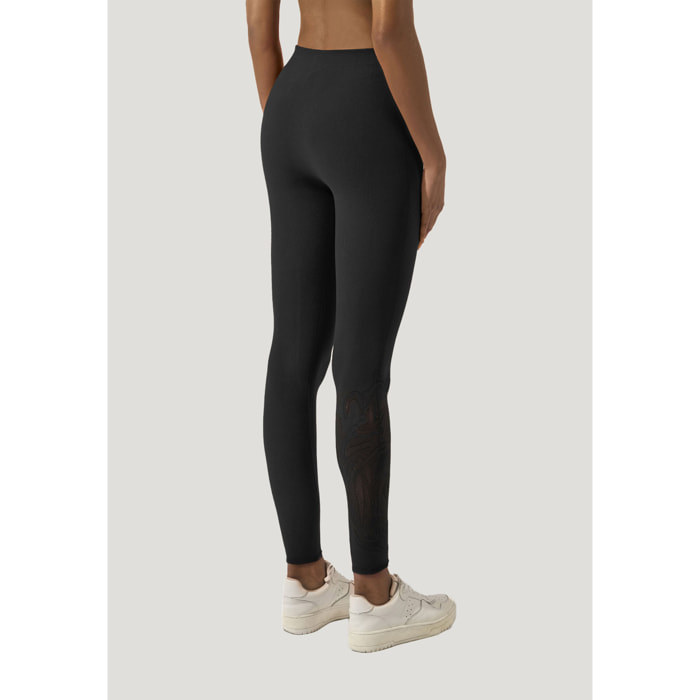 Leggings Rose Net