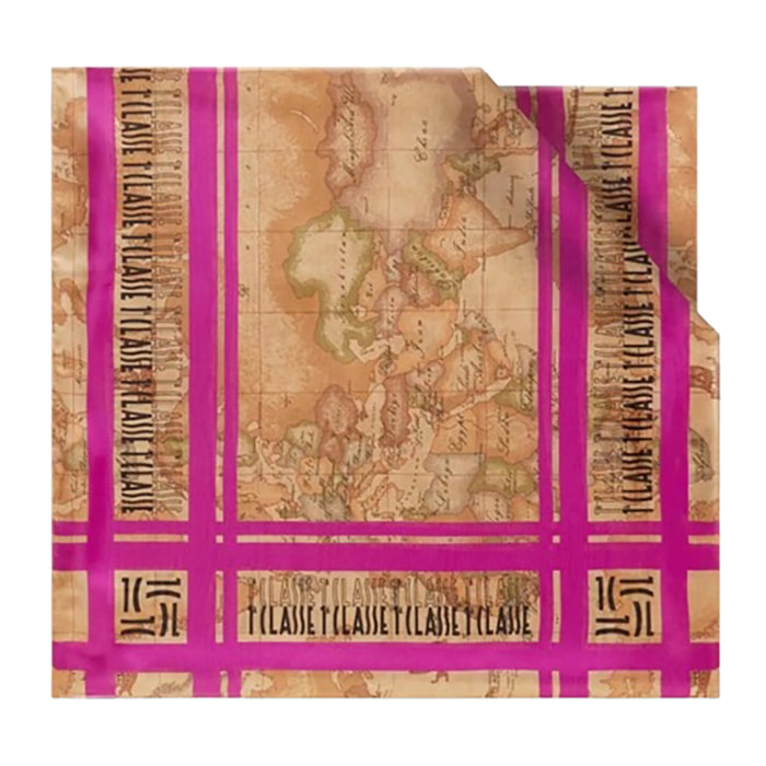 Alviero Martini 1a Classe Foulard Donna Geo - Ciclamino