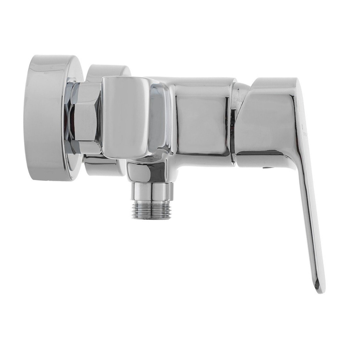 Cube Way mitigeur de douche sans set de douche, 150 mm, chrome (CU268)