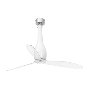 ETERFAN M Ventilateur blanc brillant/transparent DC