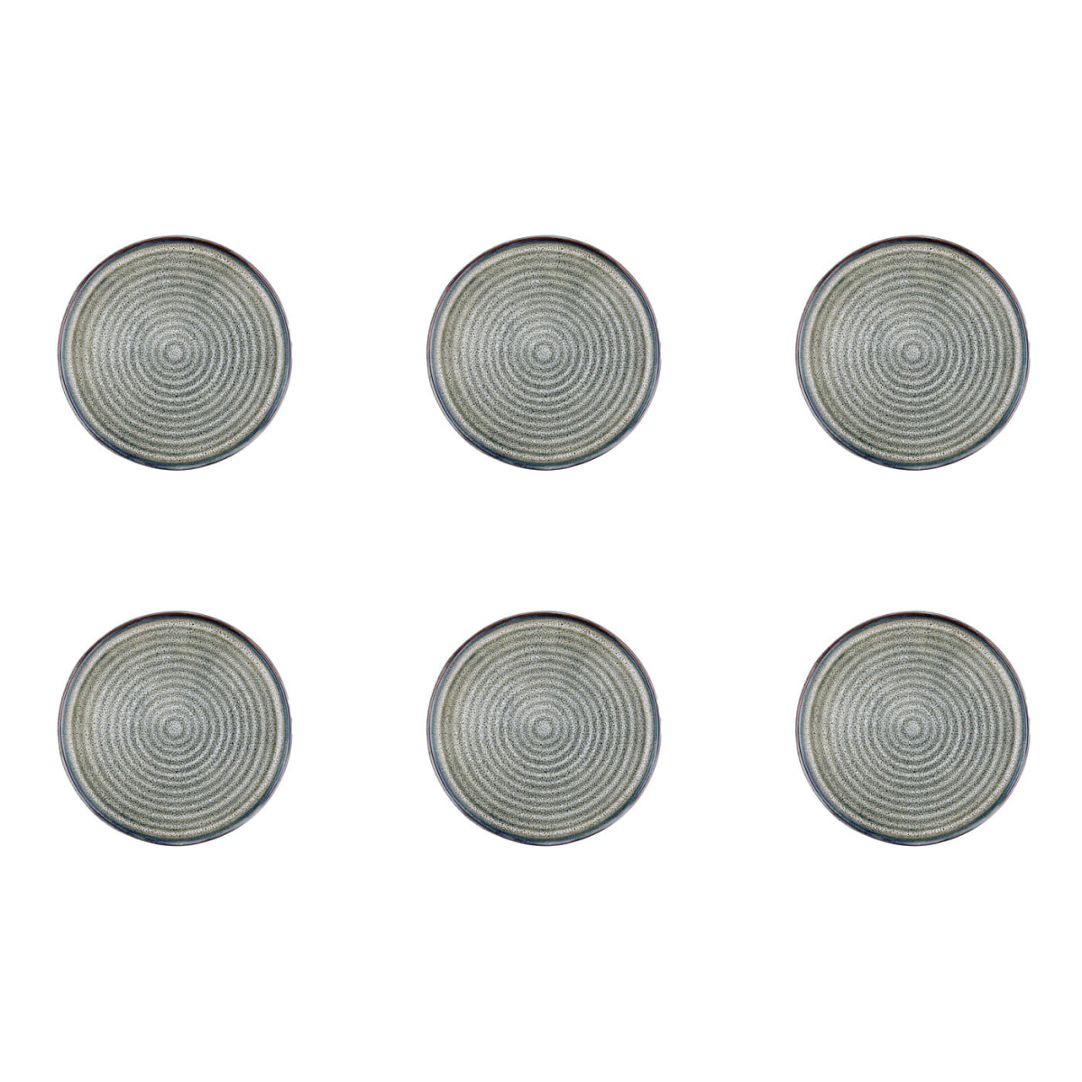 Assiette ZEN Ø17cm - 6 pièces - Natural