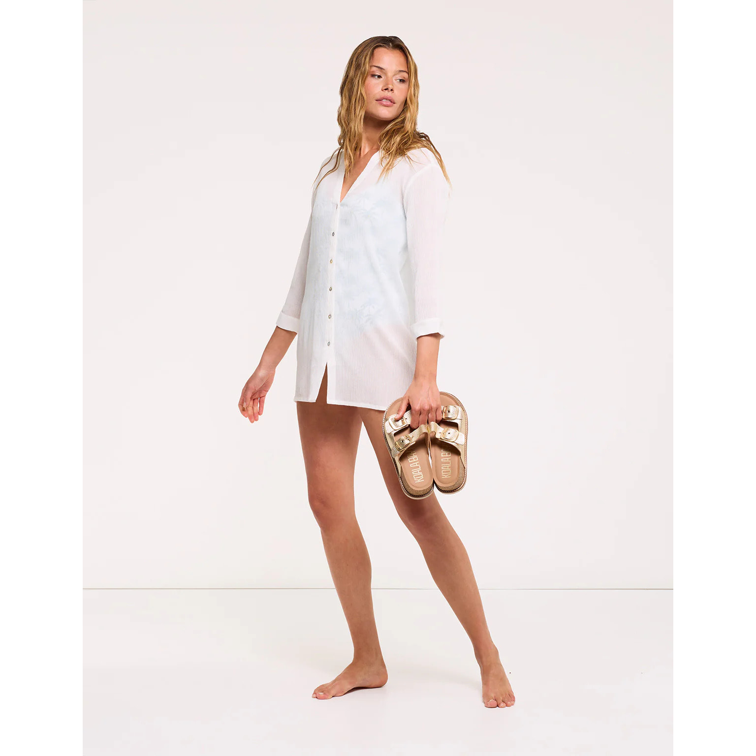 Kaftan Vestido Blanco - Pamir