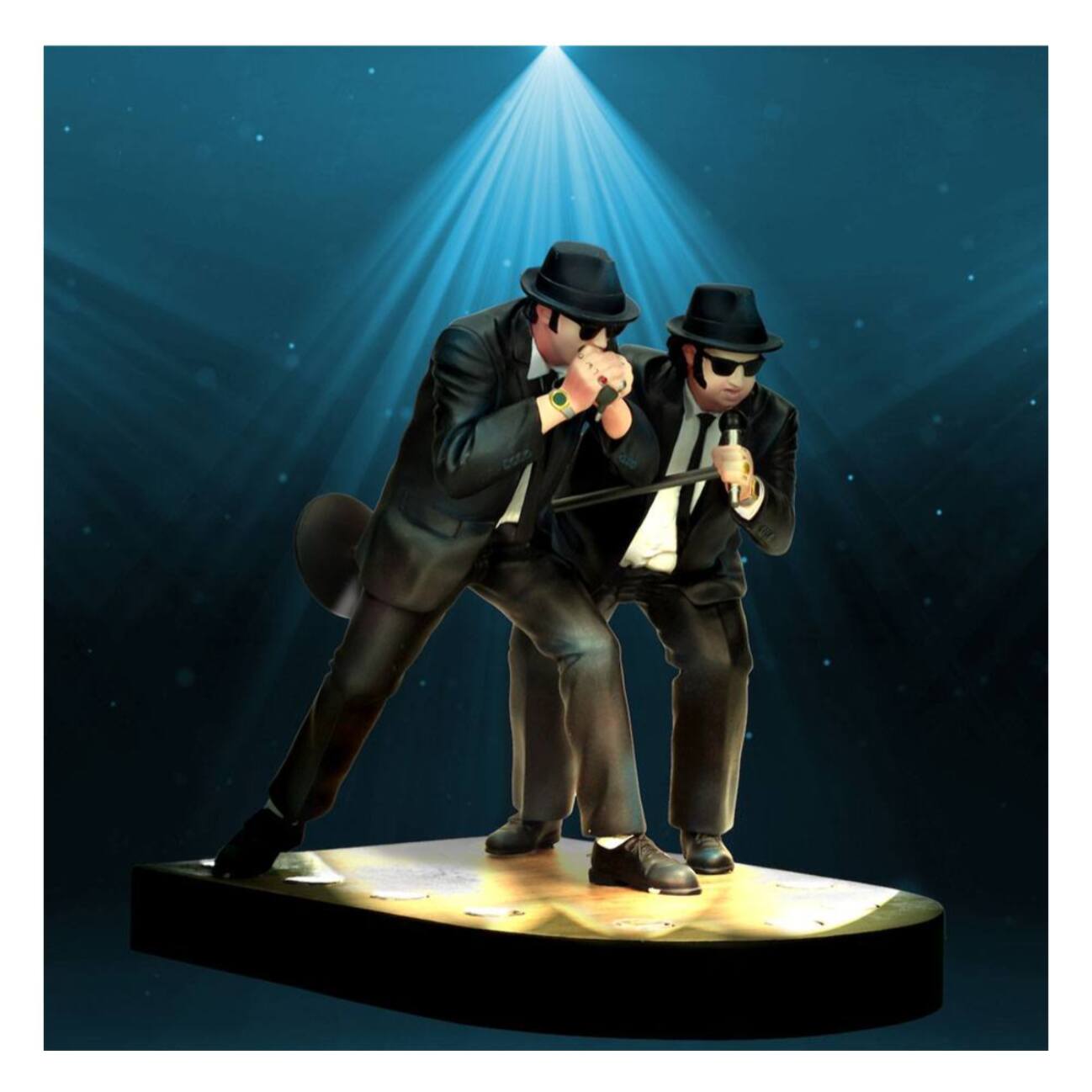 Blues Brothers Statua Jake & Elwood On Stage 17 Cm Sd Toys