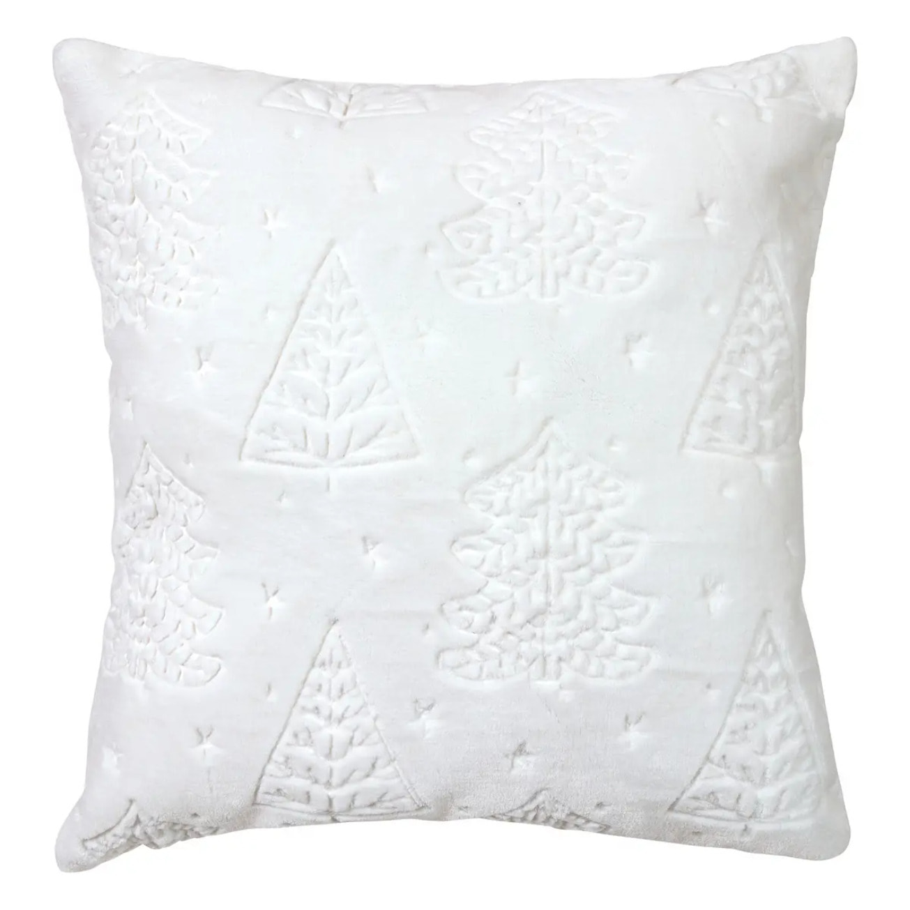 COUSSIN EMB SAPIN BLANC 45X45