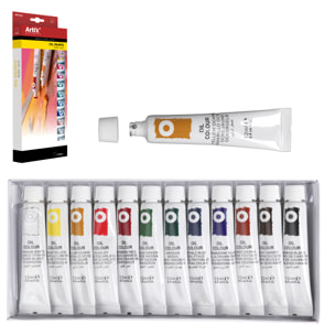 PITTURA A OLIO 12 TUBI