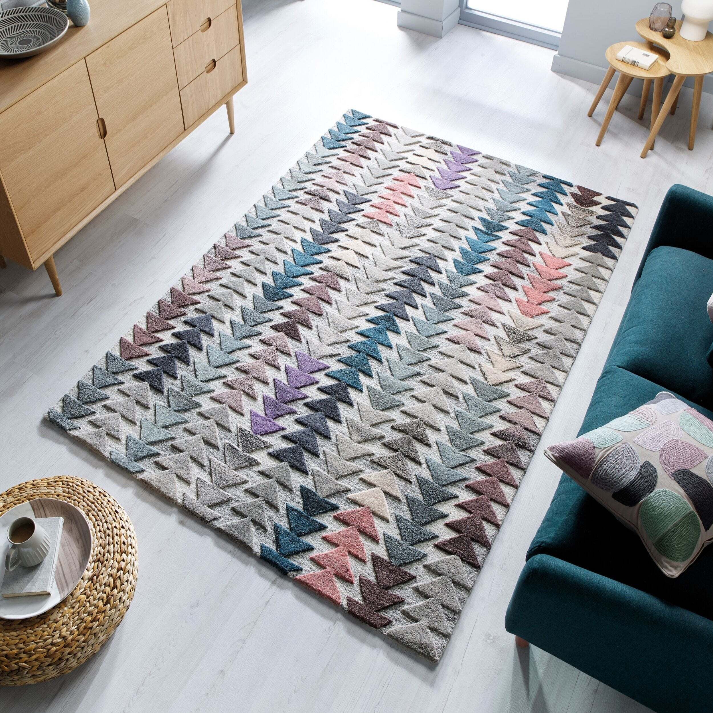 Tapis en laine ARCHER Multicolore