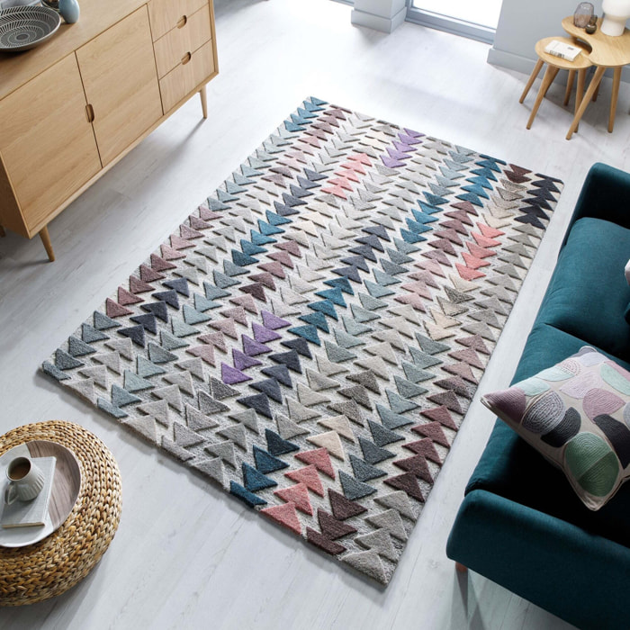 Tapis en laine ARCHER Multicolore