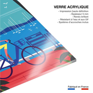 Tableau la baie des anges Tableau plexiglas