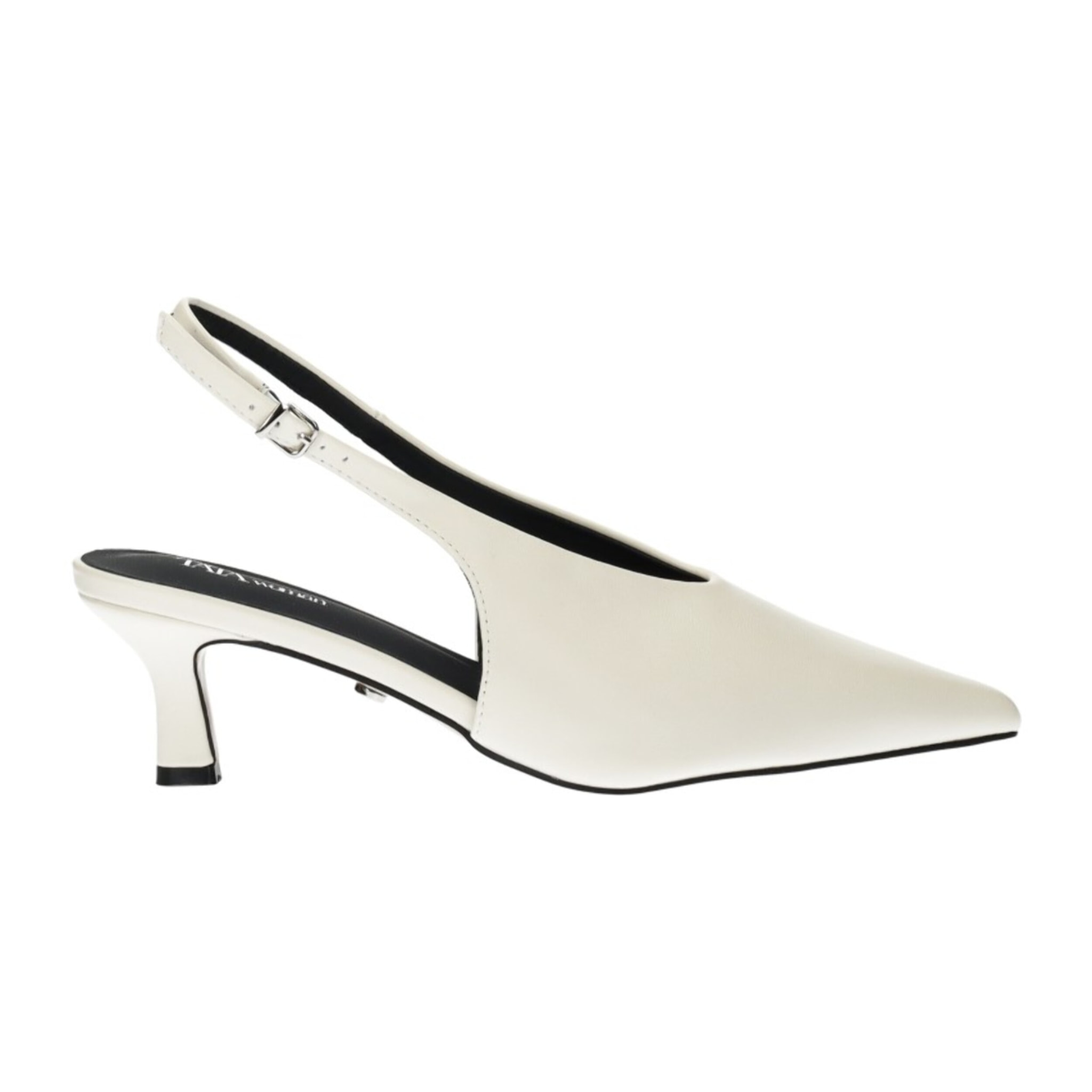 Décolleté sling back Donna Tata Italia Bianco