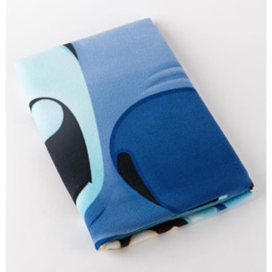 Toalla Microfibra de Stitch - 70x140x1 cm - Color:Azul
