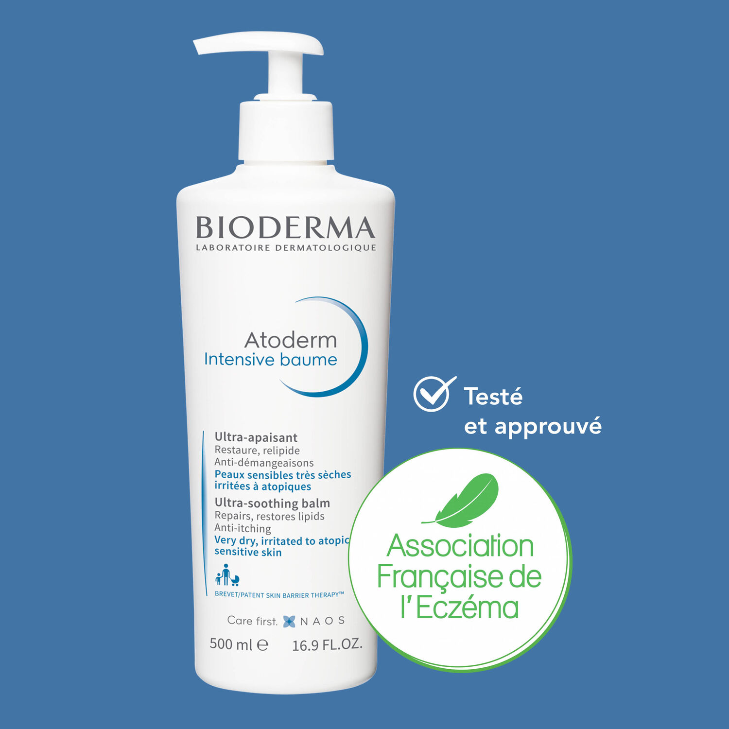 Atoderm Intensive Baume - Ultra-Apaisant Peaux Sensibles Très Sèches