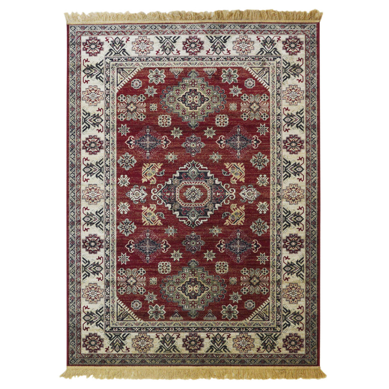 Tappeto Disegno Persiano Rosso