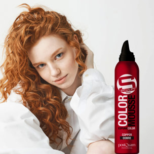Mousse couleur cuivre 300 ml.