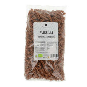PLANETA HUERTO | Fusilli de Espelta Integral ECO 500g – Pasta Ecológica Rica en Fibra y Proteínas
