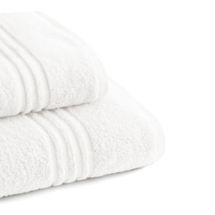 Serviette Éponge 100% Coton Peigné - 700 g/m2 BLANC