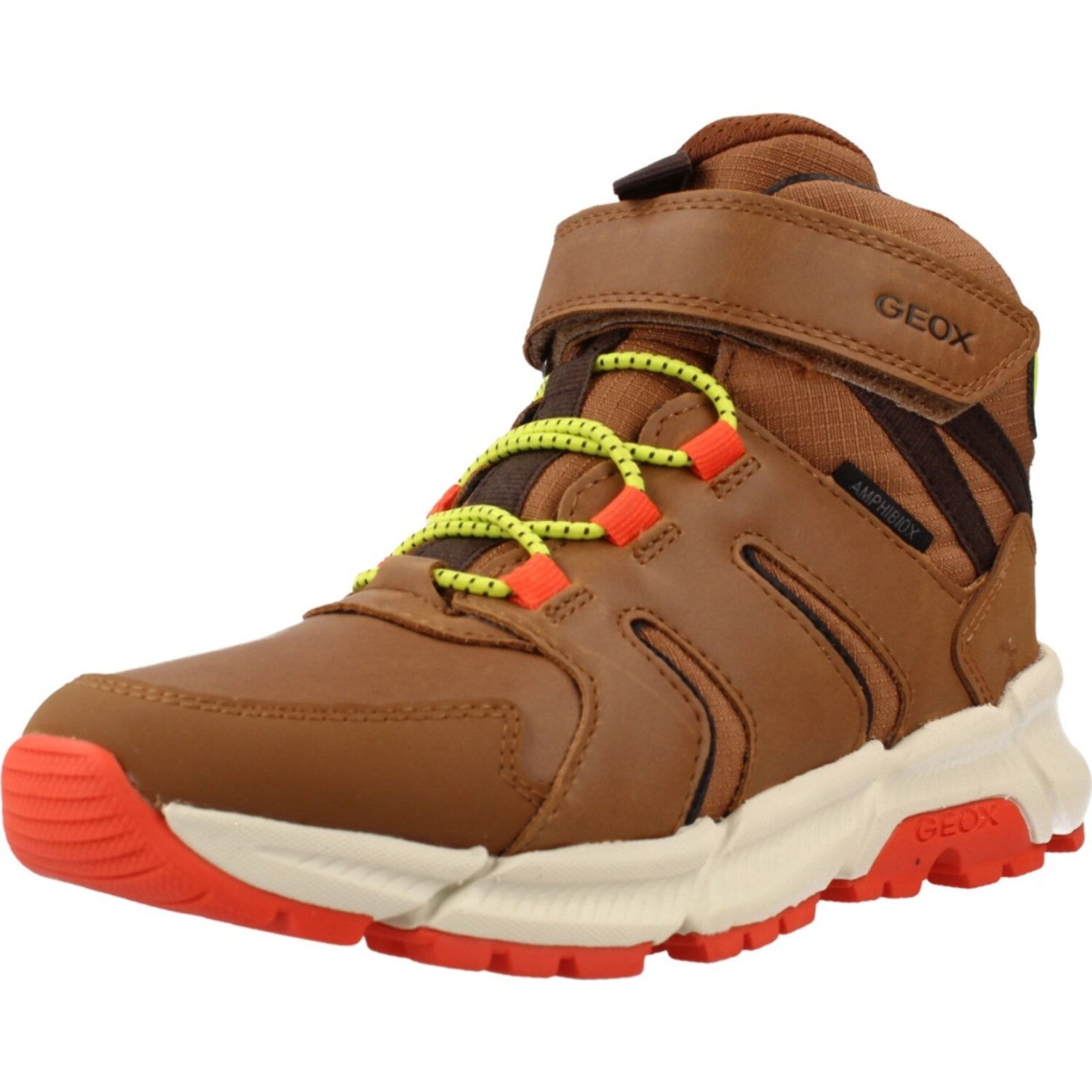 Botines Niño de la marca GEOX  modelo J FLEXYPER PLUS BOY MARRON