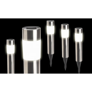 Bornes tubes solaires - lot de 4