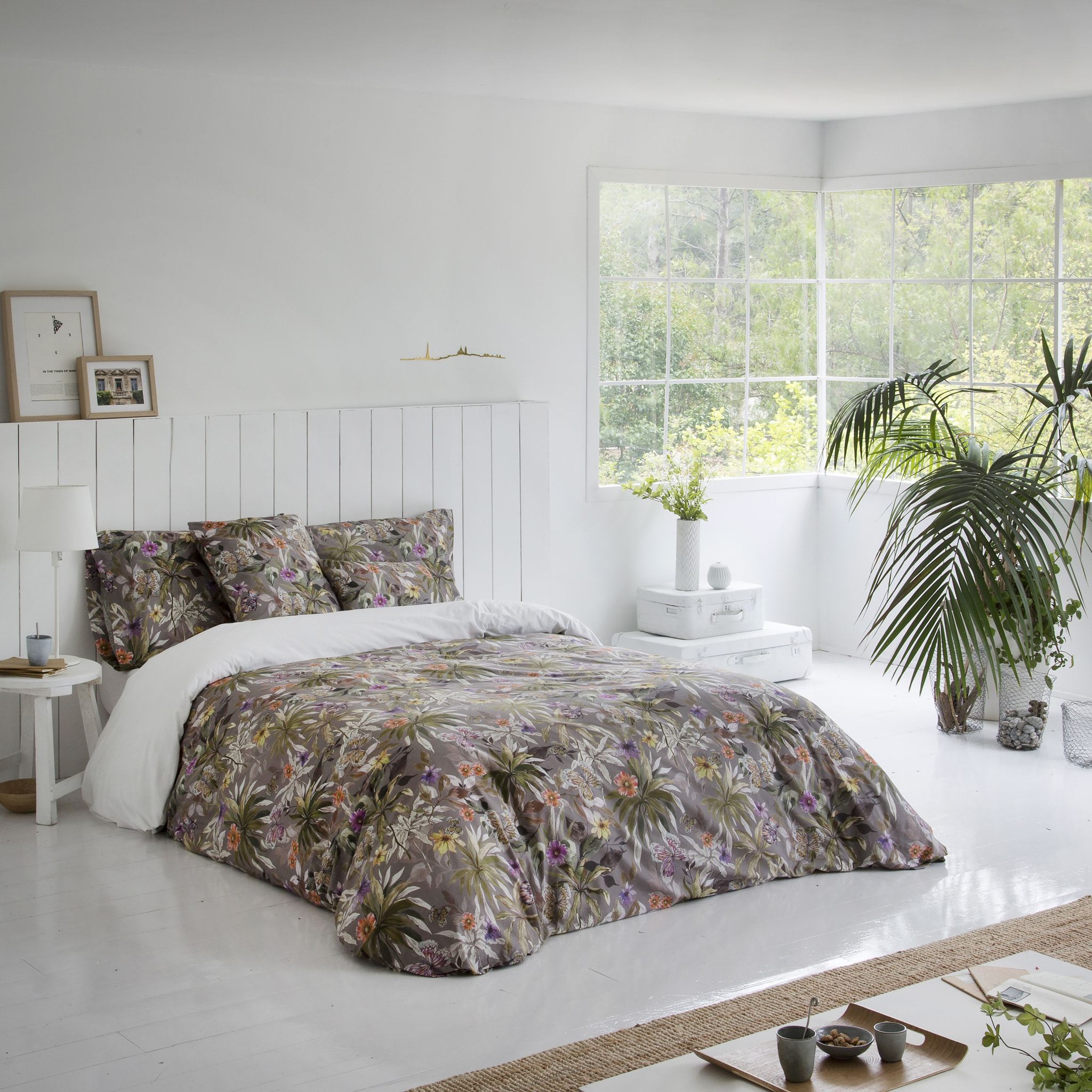 Funda nórdica 100% algodón 200 hilos TIMANFAYA OTOÑO