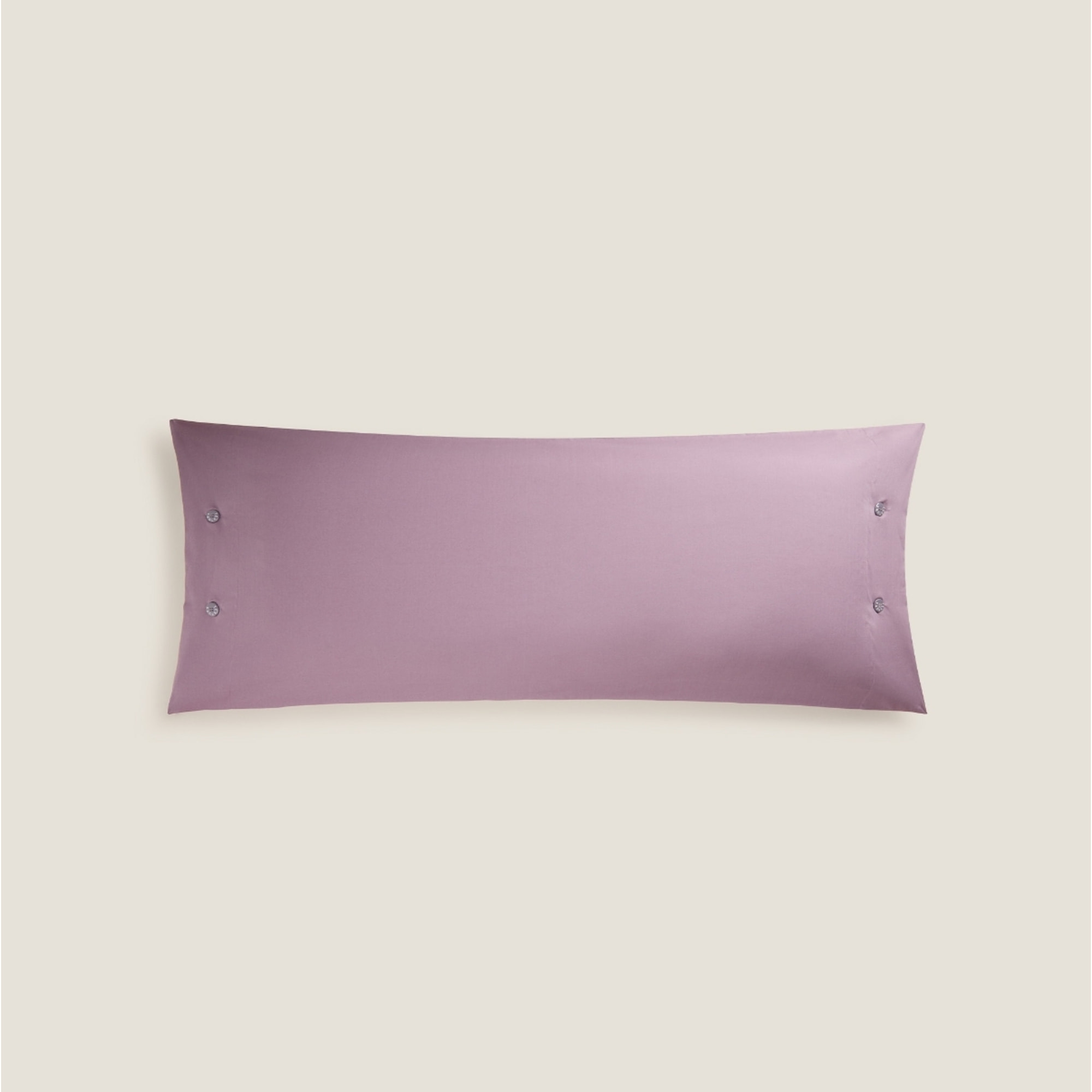 Funda de almohada algodón percal Best color lila malva 100% Algodón percal