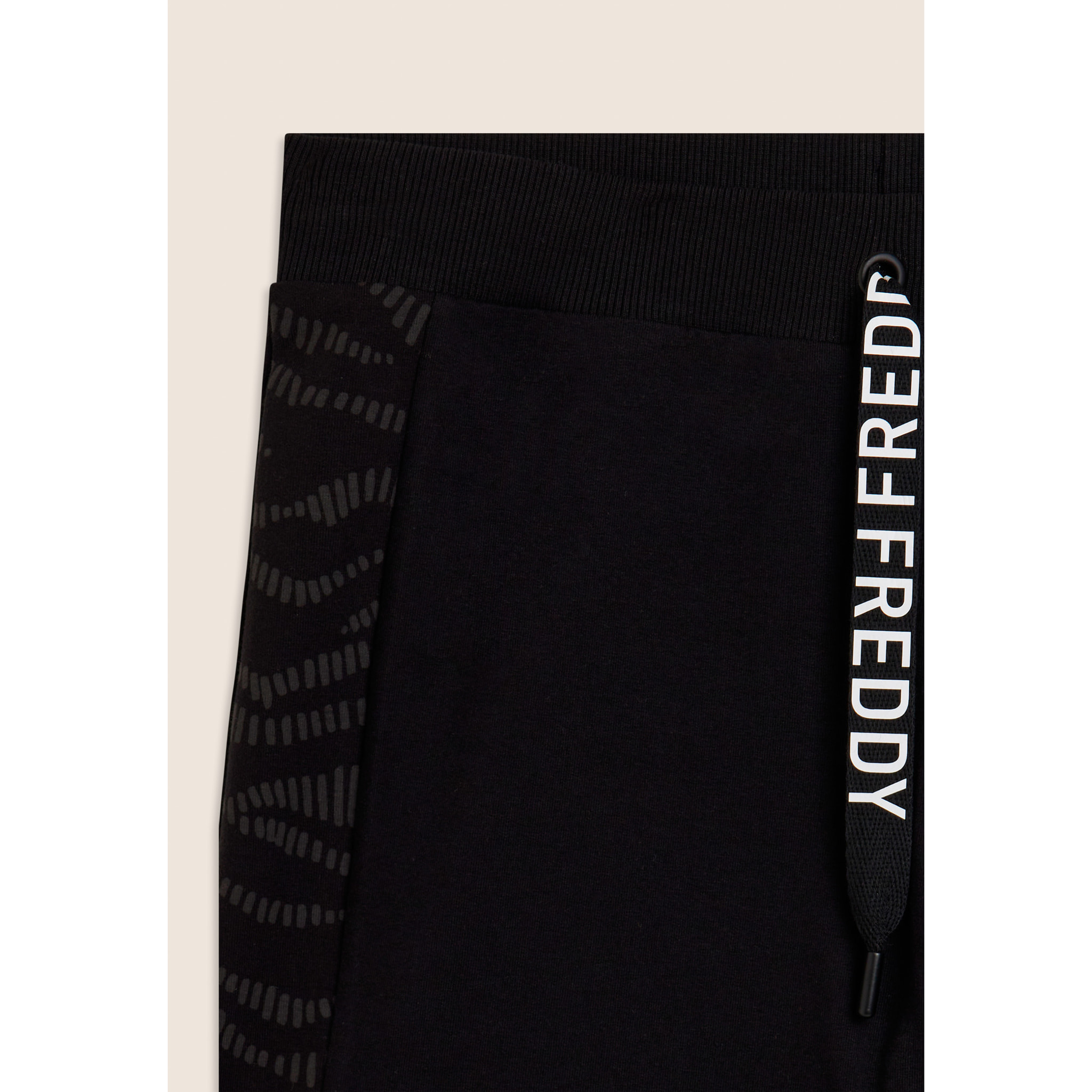 Pantaloni Shorts con Motivo Grafico e Logo FREDDY