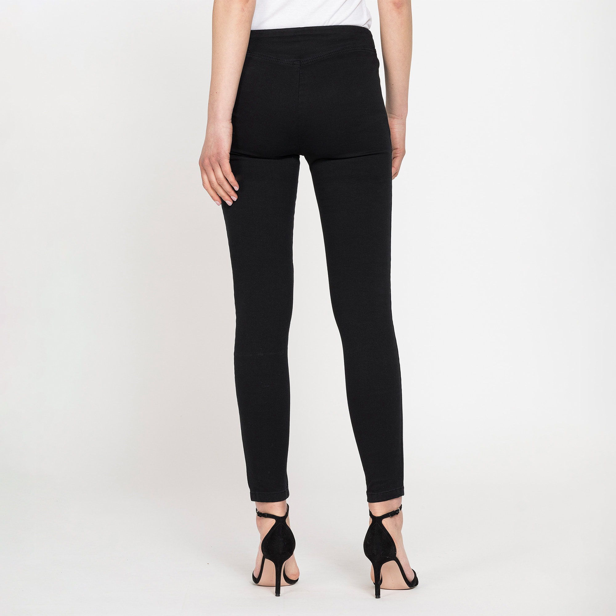 LEGG-JEANS EFFETTO PERFETTO IN GABARDINA SUPER STRETCH 9,3OZ