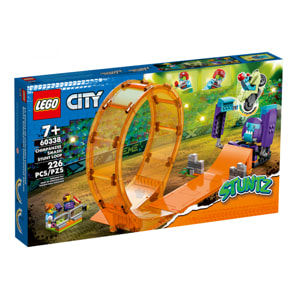 LEGO CITY 60338 - GIRO DELLA MORTE DELLO SCIMPANZE'