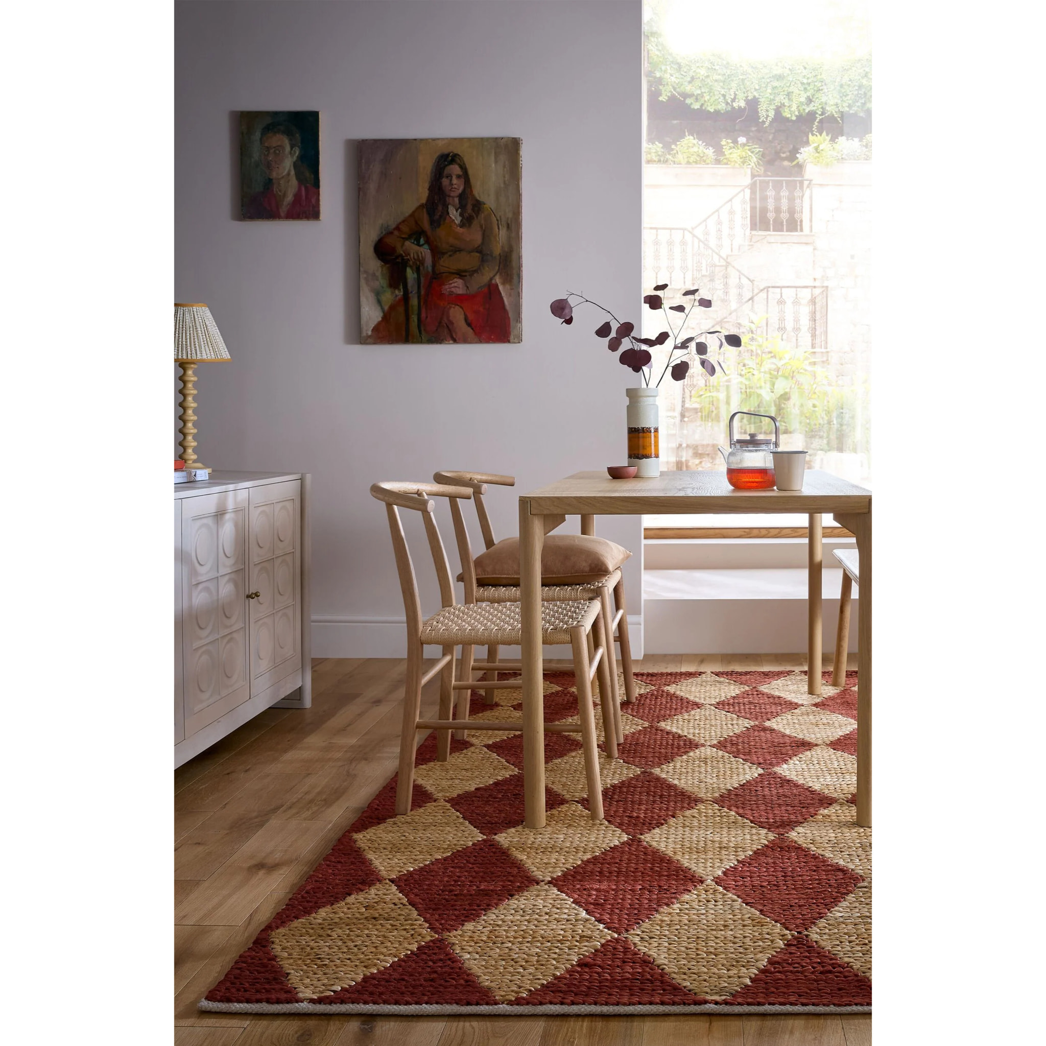 Tapis en jute EFFIE