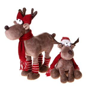 renne di natale - Pezzi 1 - ROSSO - Bianchi Dino SpA