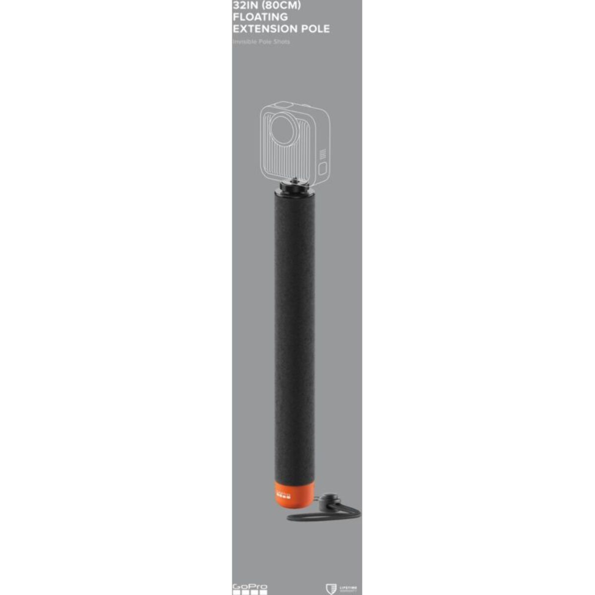Perche GOPRO 80cm Floating Extension Pole