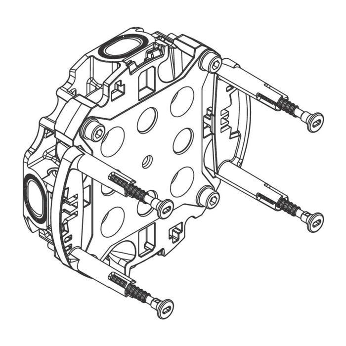 Adaptateur ancienne façade pour iBox 2 universal