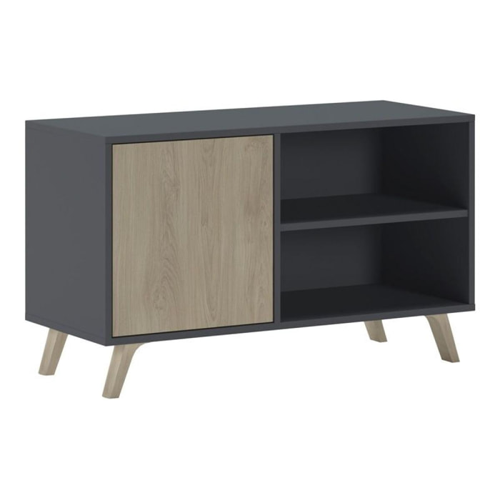 Mueble TV Wind 100 Gris Antracita - Puccini