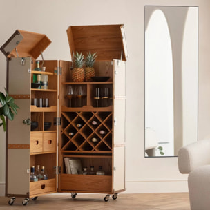 Miroir Starlet 180x60cm noir Kare Design