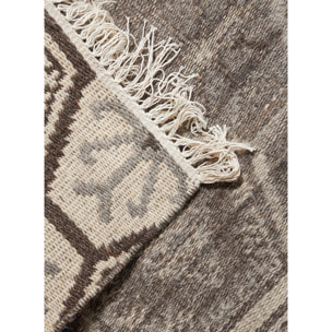 Tapis kilim reversible fait à la main en laine JOPA