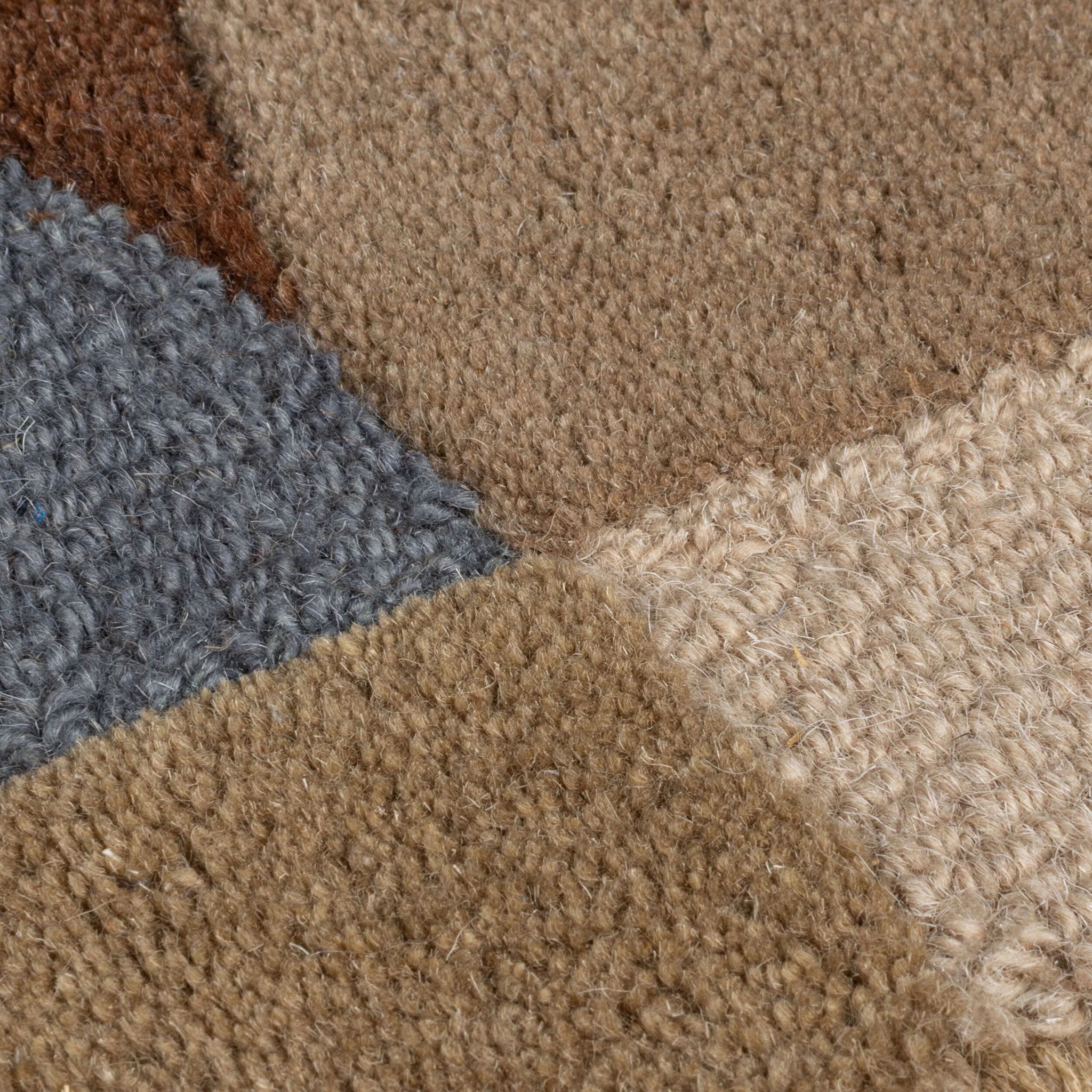 Tapis en laine de couloir MIA ELLIPSE