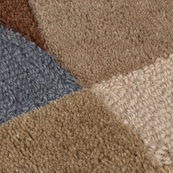 Tapis en laine de couloir MIA ELLIPSE