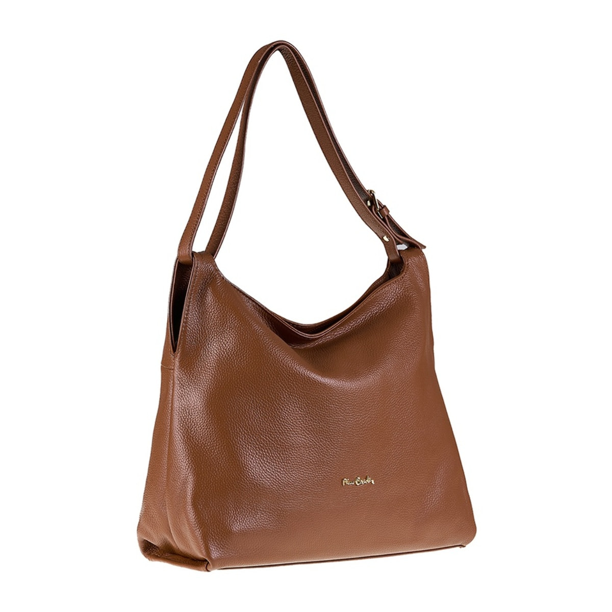 Borsa a spalla da donna Made in Italy - Modello Divina - 100% pelle - 36.0 x 31.0 x 12.0 cm