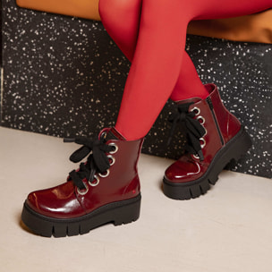 Botines 1799 NAPPA SHINNY PEPPERMINT/ LEEDS color Peppermint