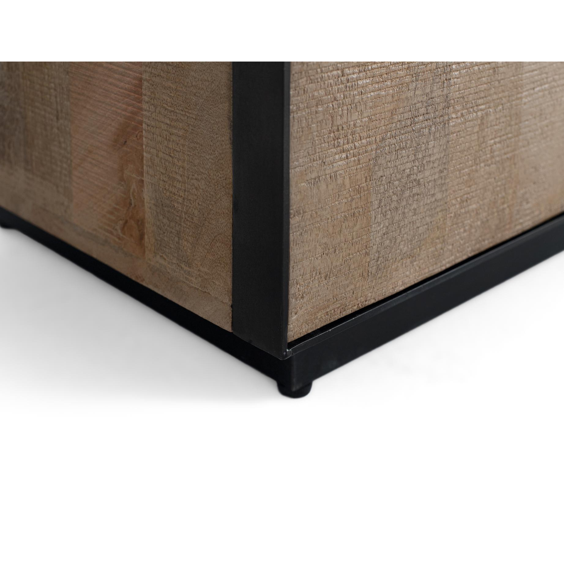 Aparador de Madera de Mango Estilo Industrial Moderno