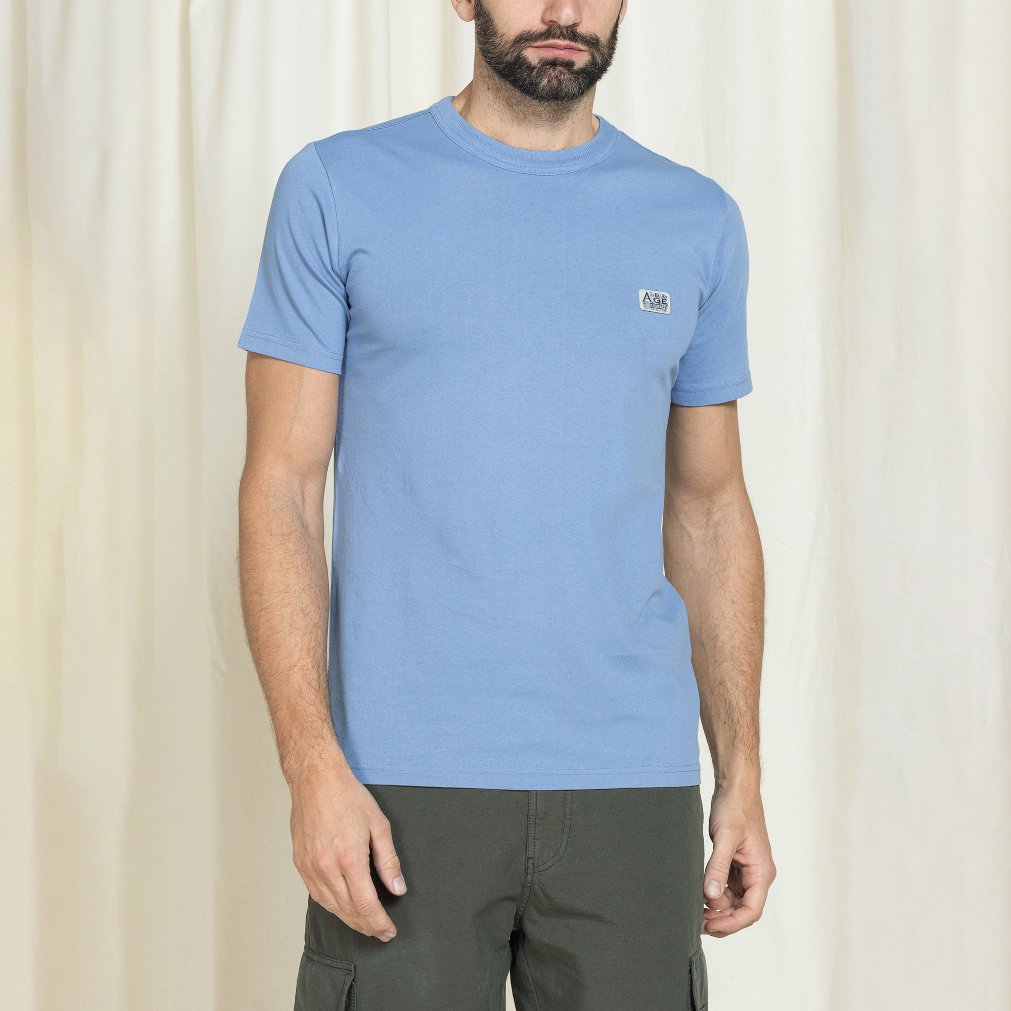 T-SHIRT VINTAGE CON PATCH CAPSULE CARRERA BLUE AGE REPLICA