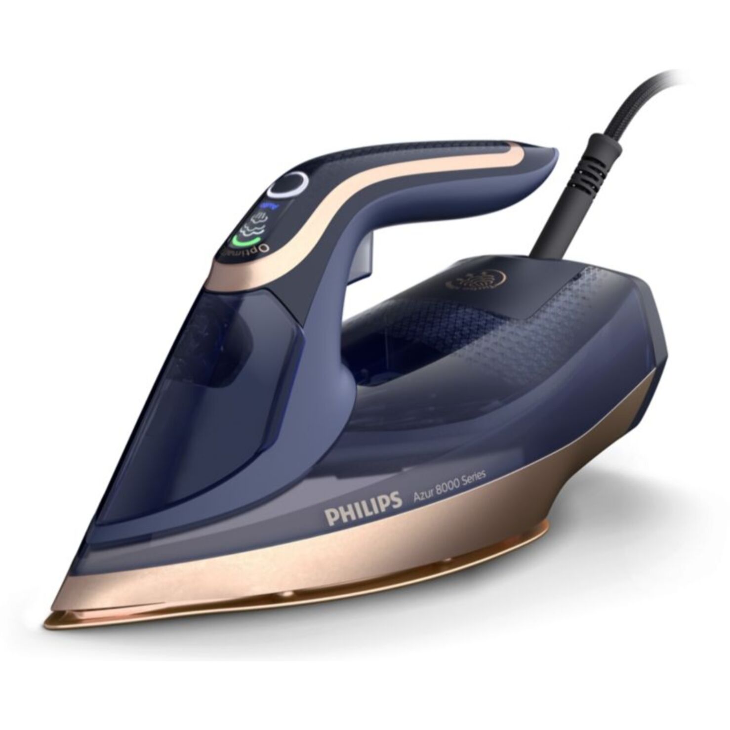 Fer à repasser PHILIPS DST8050/20​ fer à vapeur Série 8000 Bleu foncé/doré, 3000W