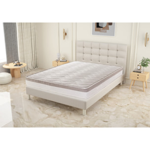 Materasso Molle Indipendenti e Memory Gel 6 cm 13 zone 90x190x25