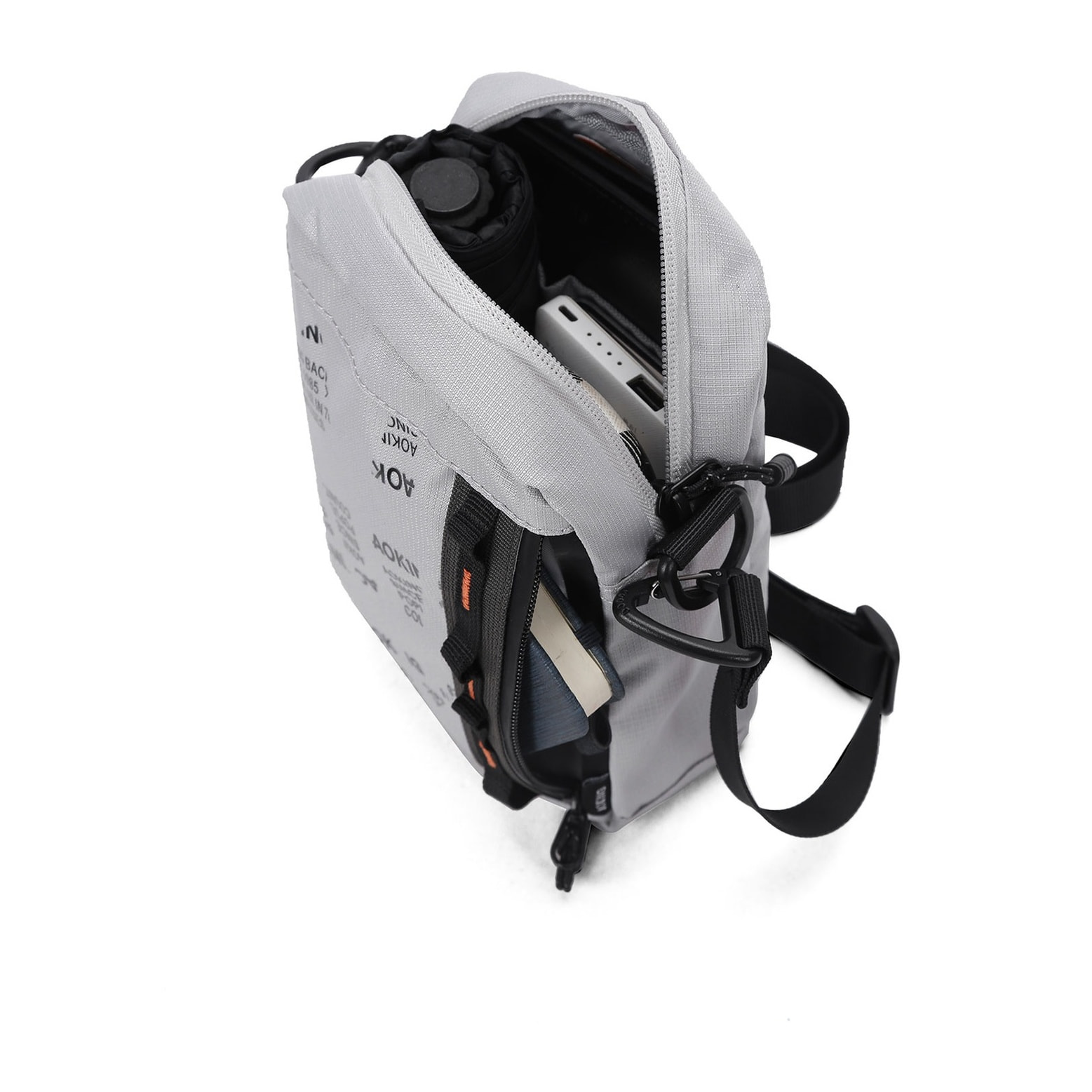 Borsa a tracolla unisex - Modello Eidos - Poliestere - 5.5 x 6.0 x 19.5 cm