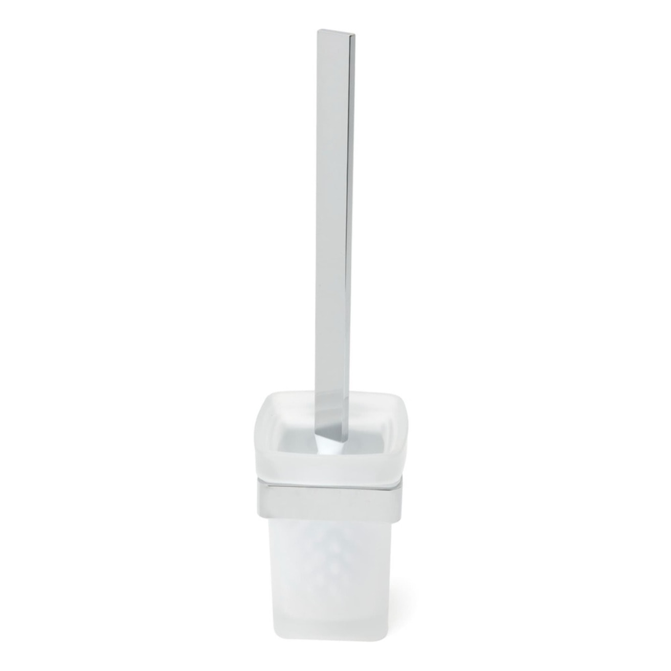 Simply S Brosse WC, chrome/verre dépoli (SATDSIMS37)