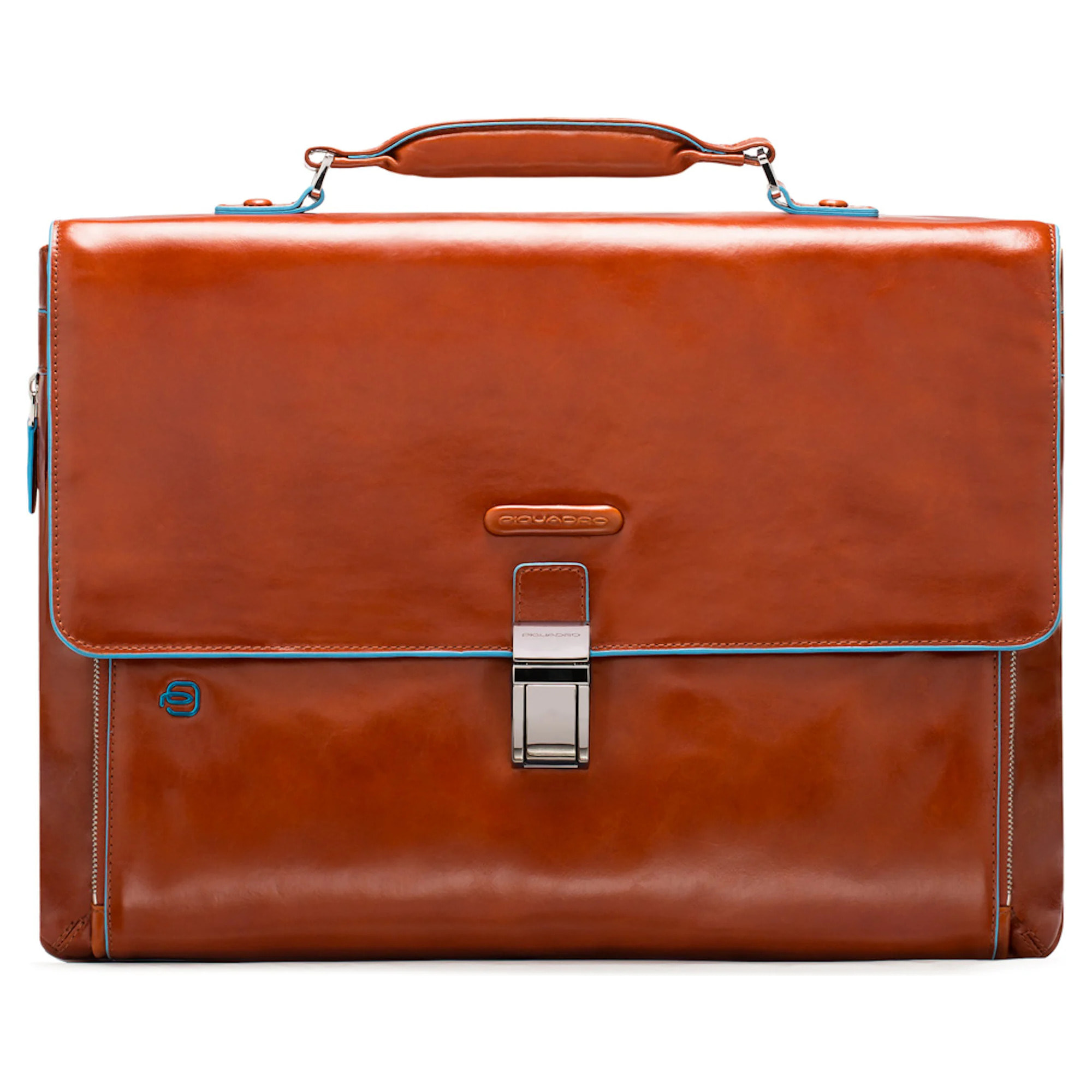 Piquadro Ventiquattrore in pelle porta pc e porta iPad® con protezione antiurto e tasca per CONNEQU